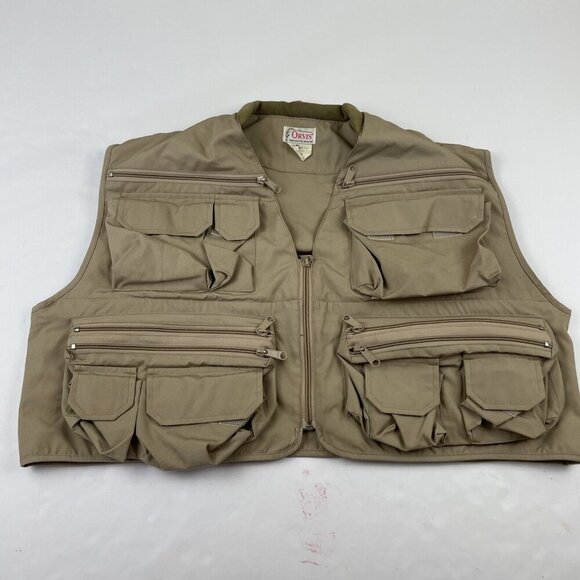 Orvis Other - Orvis Fishing Vest Men’s XL Utility Pocket Fly Fishing Hunting Safari Fly Lure